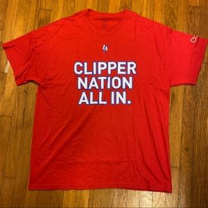 Los Angeles Clippers Fan Shirt Size XL